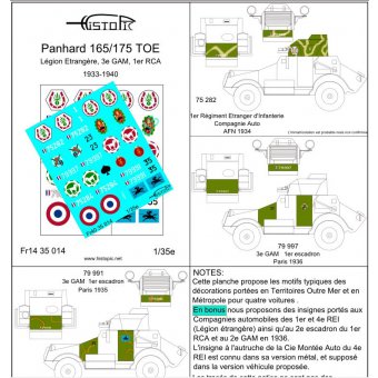 Panhard 165/175 TOE   Légion Etrangère, 1er RCA, 3