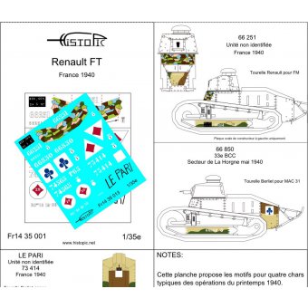 Renault FT   France 1940