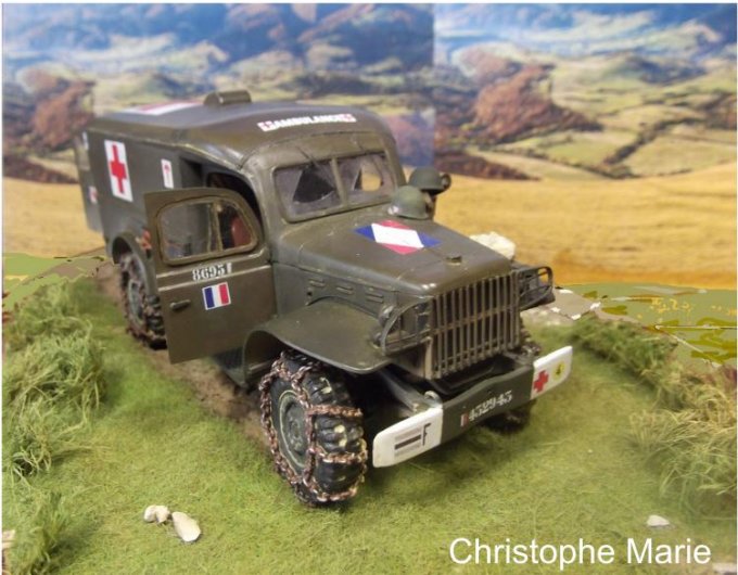 Dodge WC 54 sanitaire Forces Françaises Libres