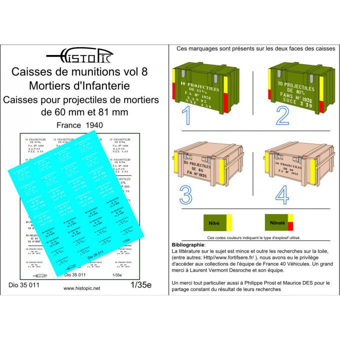 Munitions Vol 8   Caisses pour obus de mortier de 60mm et 81 mm