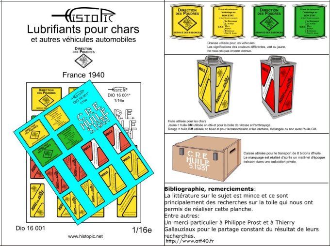 Lubrifiants France 1940