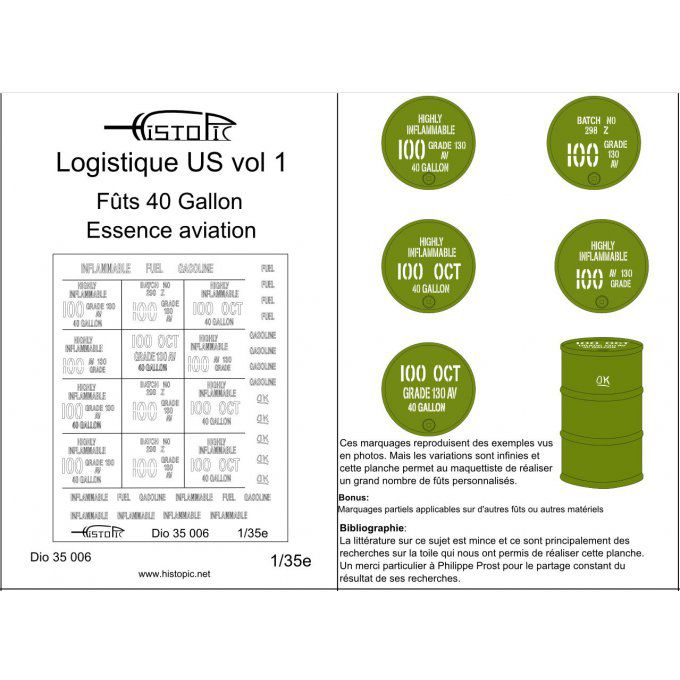 Dio 35 006-----Futs 40 gallon US  Essence aviation                  