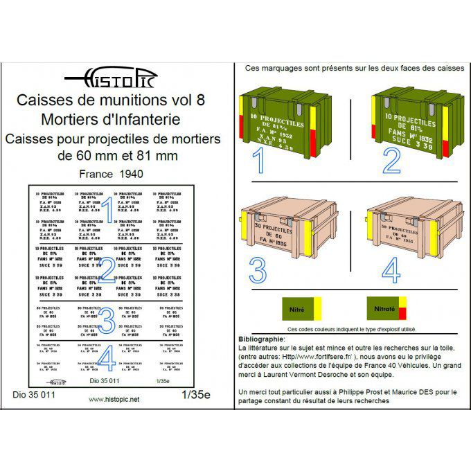 Munitions Vol 8   Caisses pour obus de mortier de 60mm et 81 mm