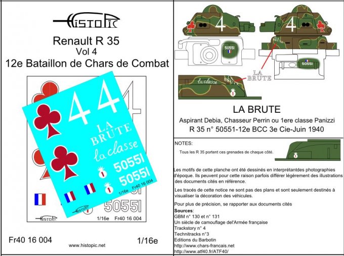 Renault R 35  "La Brute"  12e BCC