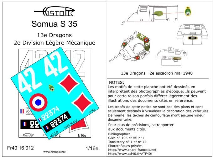 Somua S35  13e Dragons  2e DLM