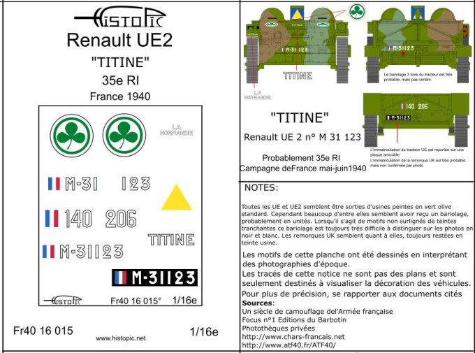 Renault UE 2  "Titine" France 1940