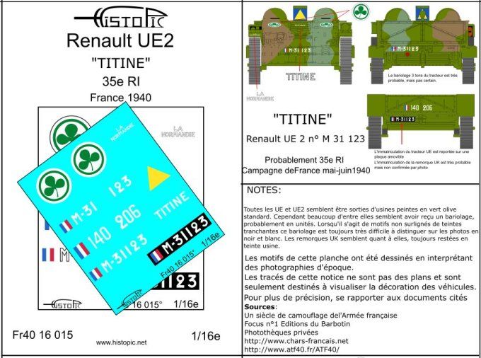 Renault UE 2  "Titine" France 1940