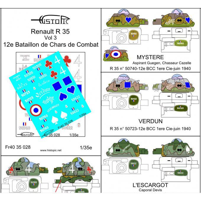 R 35  Vol 3   12e BCC  Juin 1940