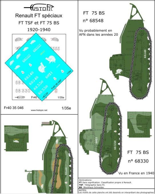 Renault FT spéciaux