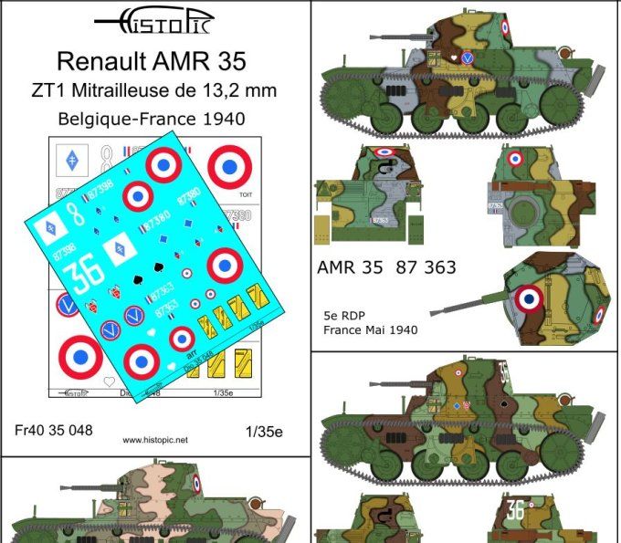 Renault AMR 35  13,2mm