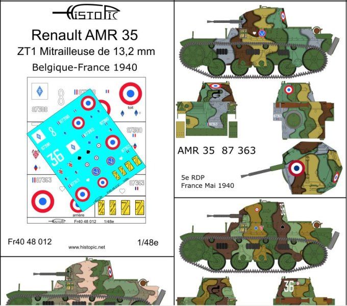 Renault AMR 35  13,2mm