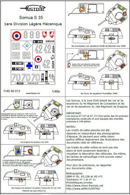 Somua S 35 - 1ere Division Légère Mécanique