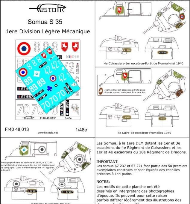 Somua S 35 - 1ere Division Légère Mécanique
