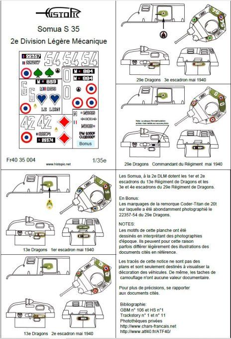 Somua S 35 - 2e Division Légère Mécanique