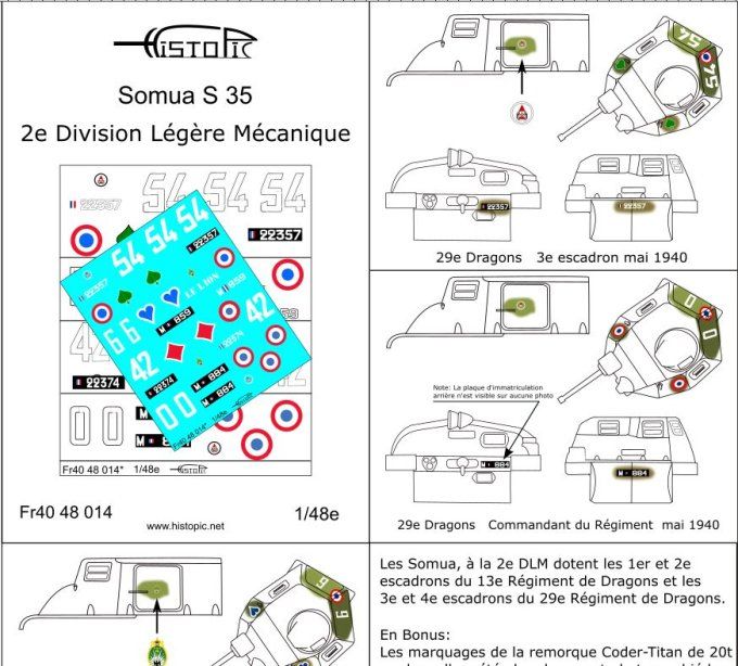 Somua S 35 - 2e Division Légère Mécanique