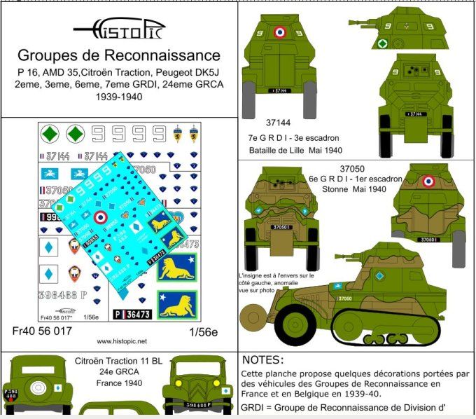 Groupes de reconnaissance  GRDI-GRCA