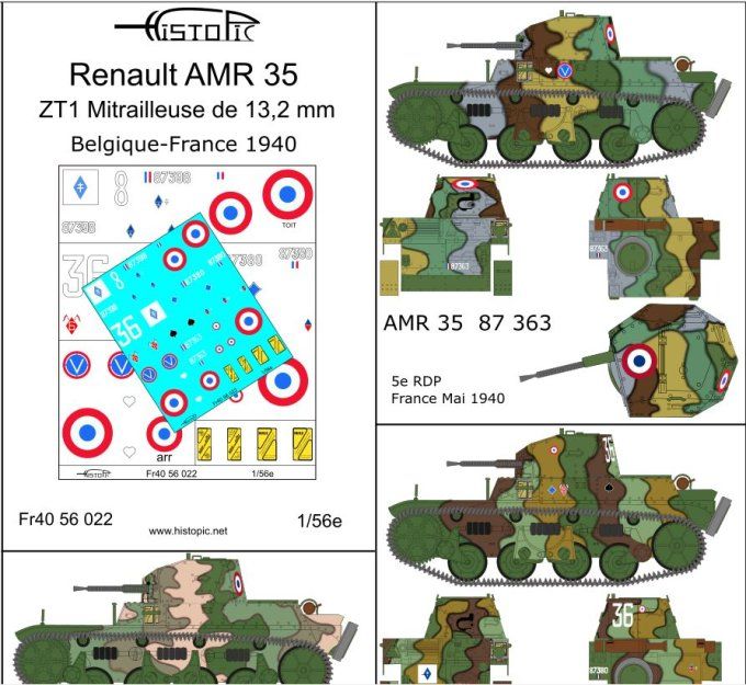 Renault AMR 35  13,2mm