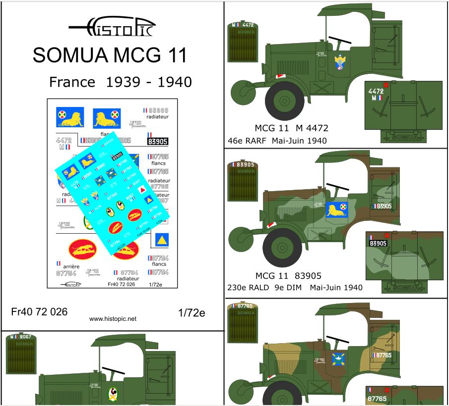 Somua MCG 11 Tracteur pour canon de 155 CS