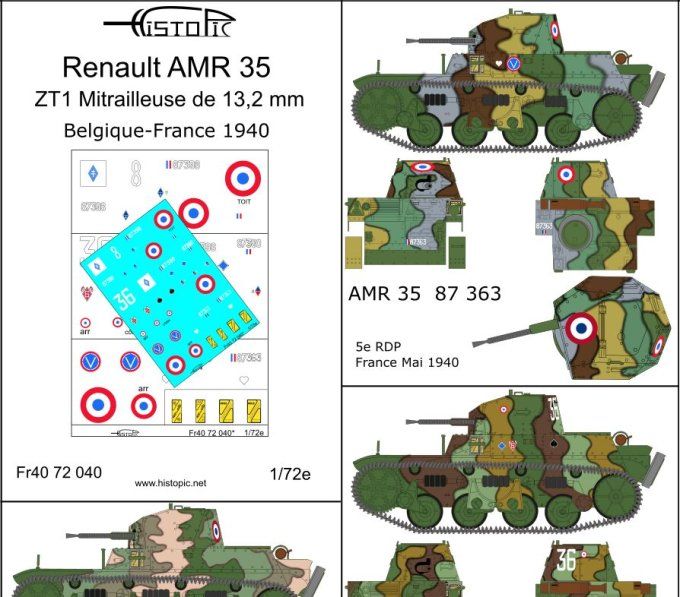 Renault AMR 35  13,2mm