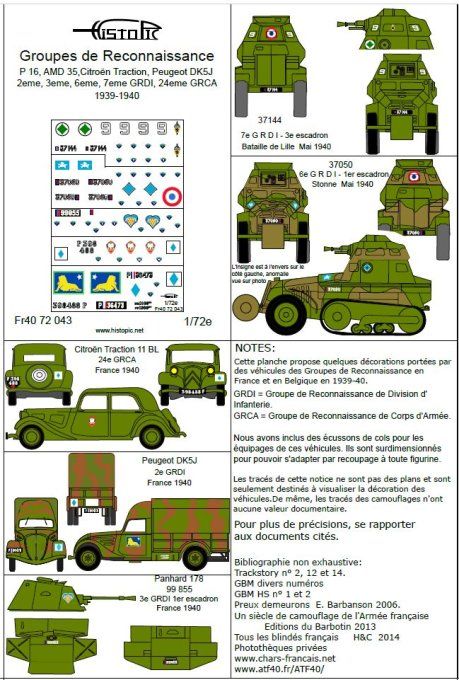 Groupes de reconnaissance  GRDI-GRCA