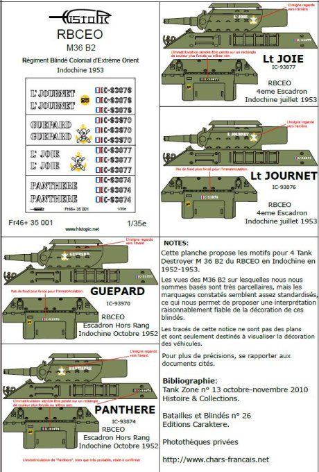 M 36B2 Tank Destroyer  RBCEO  Indochine