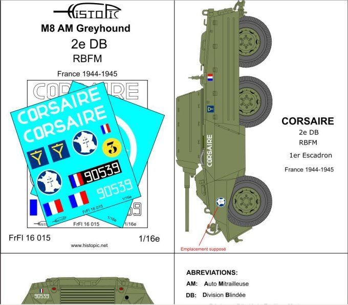 AM M8 Greyhound 2e DB  RBFM