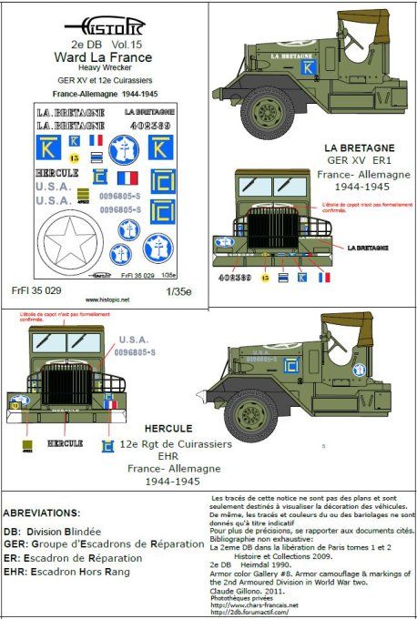 Ward La France Wrecker 2e DB