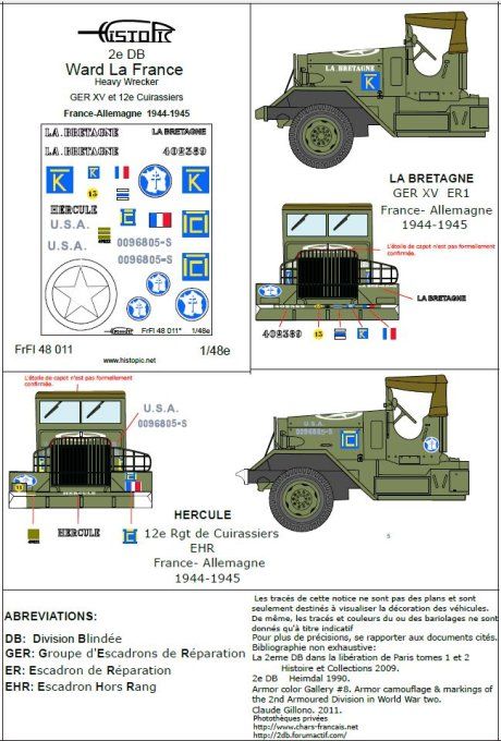 Ward La France Wrecker 2e DB