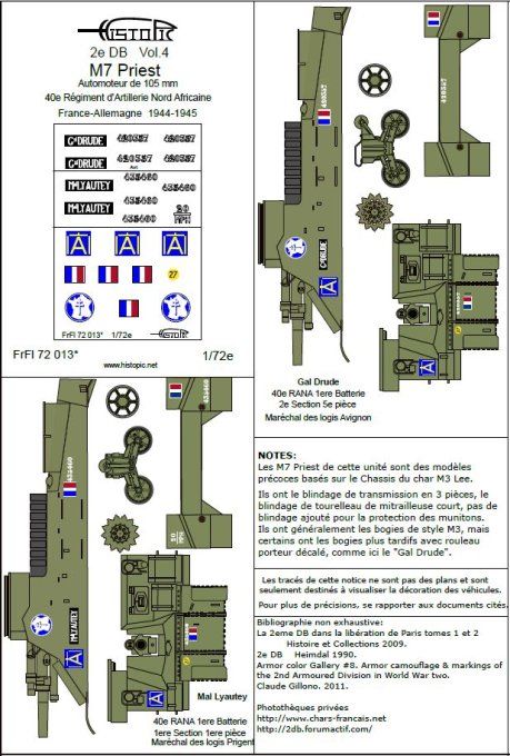 M7 Priest 105mm HMC, 40e RANA 2e DB