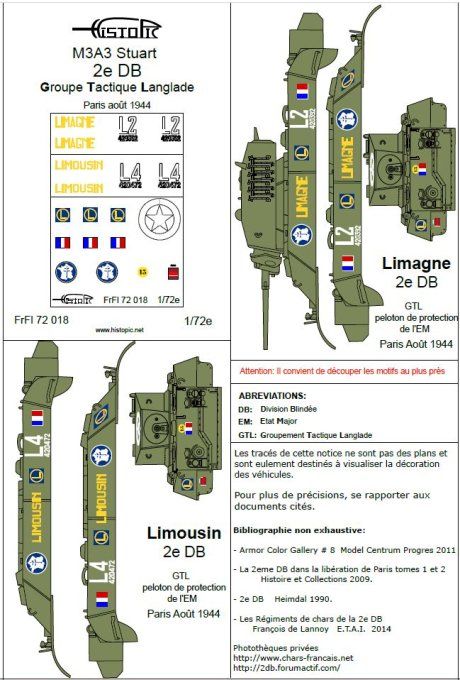 M3A3 Stuart  2e DB  GTL