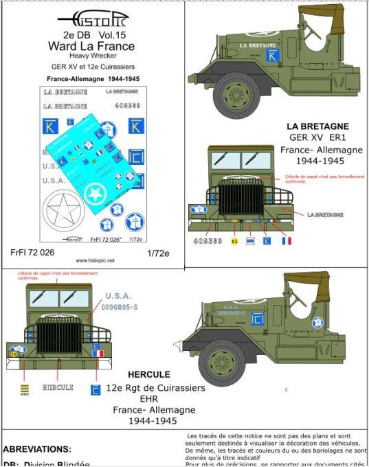 Ward La France Wrecker 2e DB