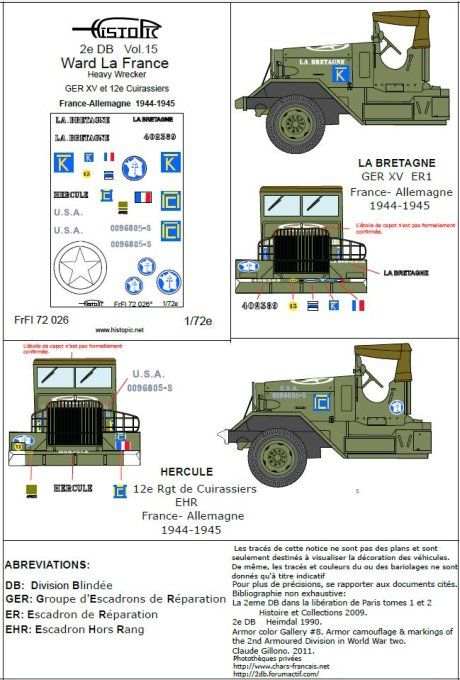 Ward La France Wrecker 2e DB