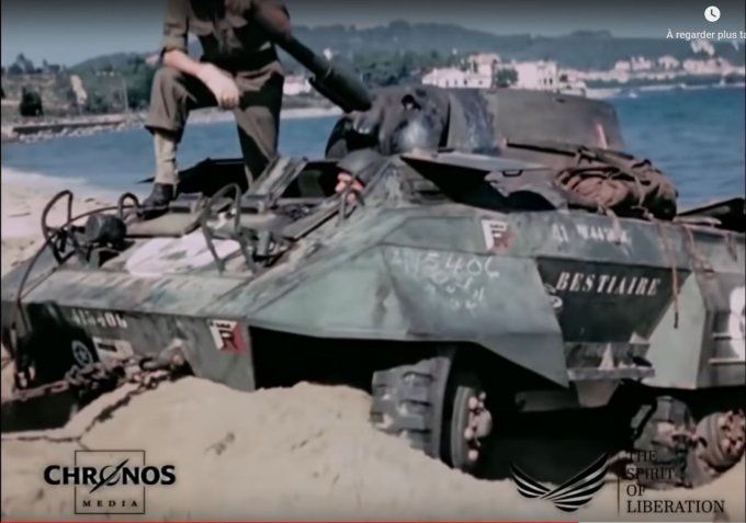 AM M8 Greyhound "BESTIAIRE" 1ere Armée 2e RSAR